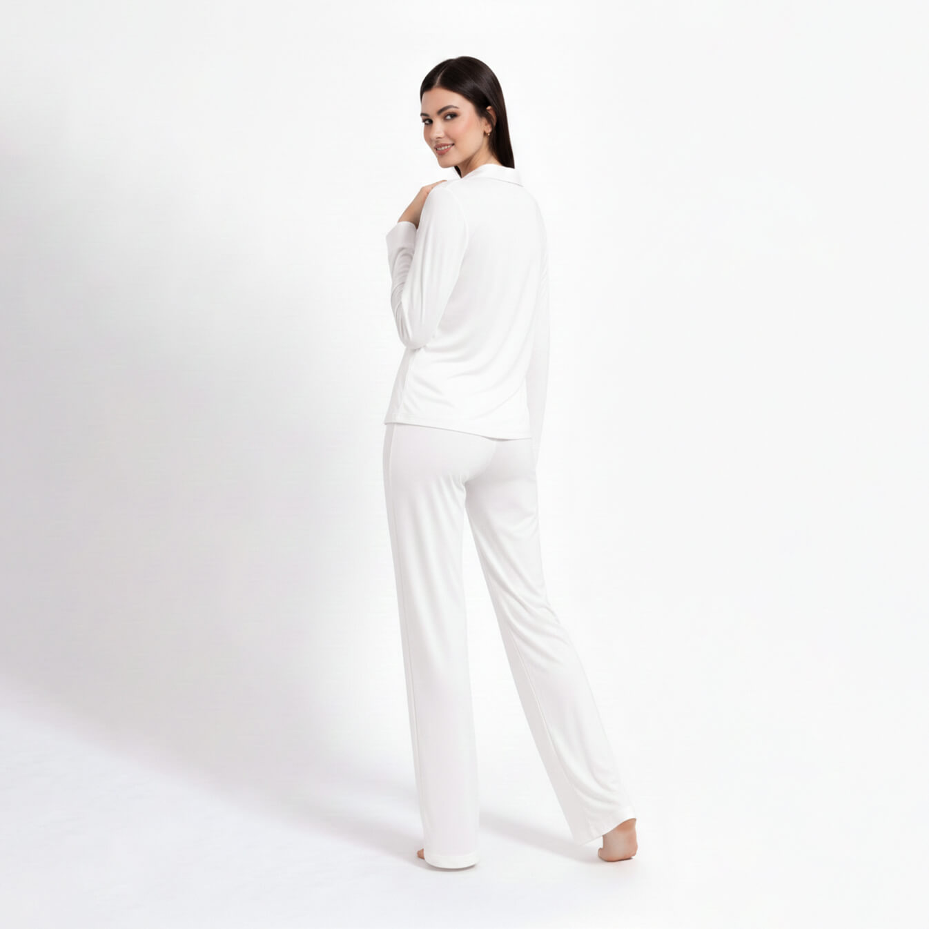 Pyjama femme blanc doux – Confort seconde peau | StayCosy
